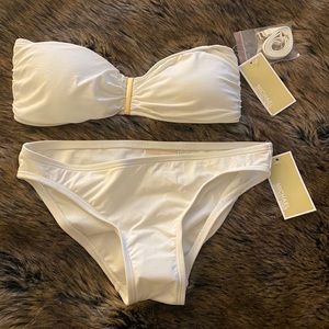 Michael Kors Bandeau Bikini Set